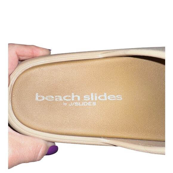JSlides Eva Beach slides in sand comfort shoes platform waterproof open toe SZ 7 - Picture 5 of 5